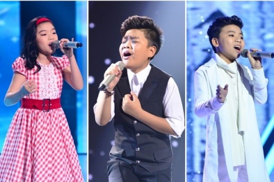 Giọng hát Việt nhí 2015: Khép lại đêm bán kết 2 với nụ cười và nước mắt