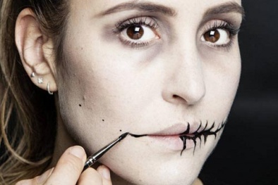 Học cách trang điểm Halloween độc đáo chỉ trong 5 phút