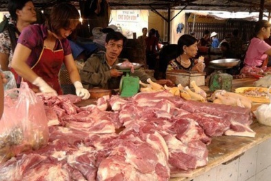 Ngăn chặn 2 tạ thịt lợn mắc xuất huyết sắp đem tiêu thụ