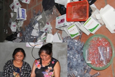 Triệt phá tụ điểm ma túy phức tạp, thu giữ gần 1.000 xi lanh và ống Novocain