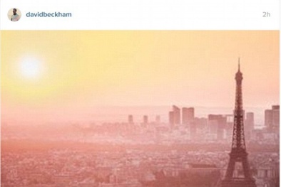 Các ngôi sao nổi tiếng thế giới đồng loạt hướng trái tim về Paris