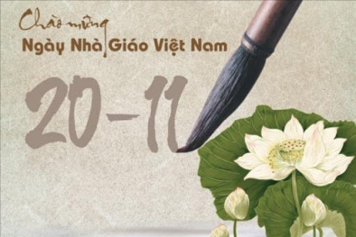 Những tin nhắn chúc mừng ngày 20/11 cực ý nghĩa gửi tặng thầy cô 