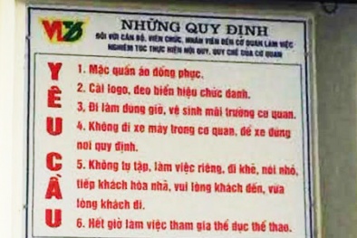 Xác minh thông tin 'không tập thể dục sau giờ làm việc sẽ bị phạt tiền'