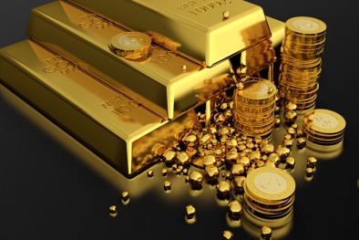 Giá vàng hôm nay ngày 29/11/2015 trượt dài, chạm đáy 6 năm