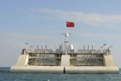 Trung Quốc âm mưu đưa trạm phát điện khổng lồ ra Biển Đông