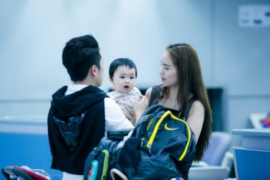 Hoa hậu Diễm Hương cùng chồng sang Pháp sau đám cưới cổ tích 