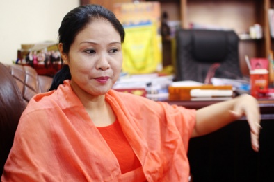 Nghệ sĩ chèo Thanh Ngoan hạnh phúc bên người chồng trẻ