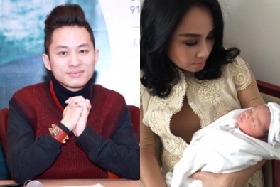 Con trai Tùng Dương kháu khỉnh, đáng yêu ‘gây sốt’ cư dân mạng