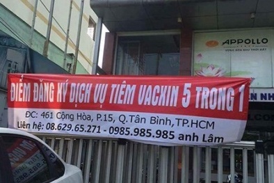 Cảnh báo dịch vụ nhận đăng ký tiêm vaccine khẩn cấp