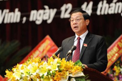 Phê chuẩn nhân sự mới 2 tỉnh Bình Thuận, Nghệ An