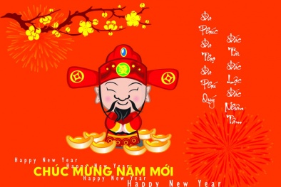 Những câu đối, lời chúc Tết dương lịch 2016 ấn tượng nhất