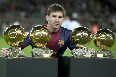 Quả bóng vàng FIFA 2015 không thể thoát khỏi tay Messi