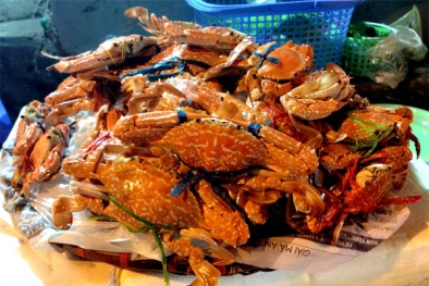 Con ghẹ ở Vũng Tàu giá... 700.000 đồng