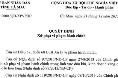 Một Link Đăng Nhập Nhà cái 13Win16.Com bán xăng kém chất lượng, thuốc thú y trái quy định