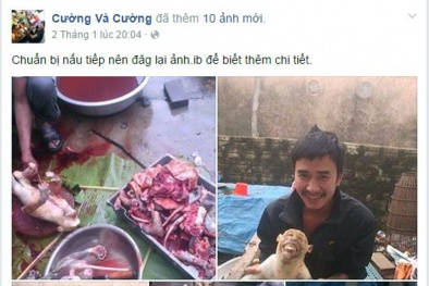 Điều tra thanh niên đăng ảnh giết khỉ dã man lên Facebook