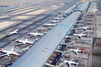 Sân bay Dubai nhộn nhịp nhất thế giới bởi lượng khách du lịch khổng lồ