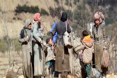 Tình hình chiến sự Syria mới nhất: Hàng nghìn người Syria đang chạy trốn khỏi chết chóc