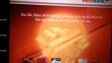 ATM 'ngủ' xuyên Tết