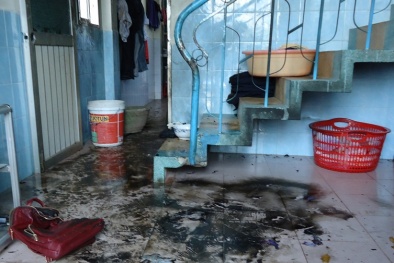 Đầu năm, bị kẻ lạ đột nhập vào nhà phóng hỏa