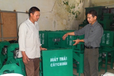 Máy thái củ quả đa năng giúp tăng năng suất chăn nuôi