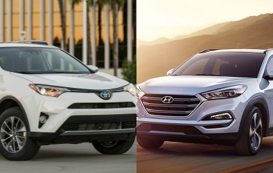 Toyota RAV4 và Hyundai Tucson đọ thiết kế sắc sảo
