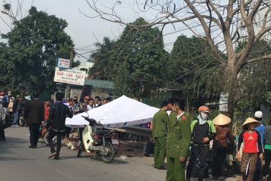 Hà Nội: Hai vợ chồng bị xe tải cán qua người tử vong