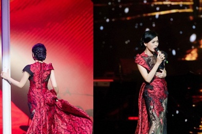 Ca sĩ Lệ Quyên 'biến hóa' kiêu sa trong đêm Live Concert tại Hà Nội