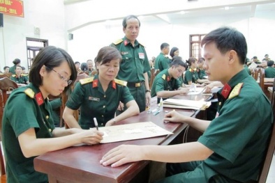 Công bố chỉ tiêu tuyển sinh vào 21 trường quân đội