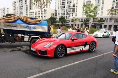 Băn khoăn mức bồi thường của khách lái thử siêu xe Porsche 5 tỷ gây tai nạn