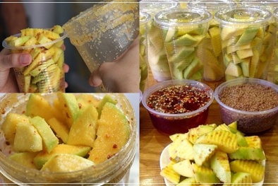 Chảy nước miếng với cách làm xoài lắc đơn giản, thơm ngon khó cưỡng
