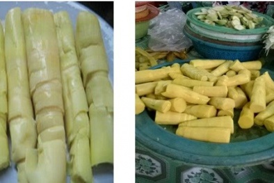 Măng chứa chất vàng ô xuất hiện ở Thành phố Hồ Chí Minh