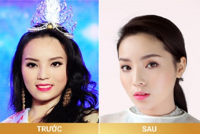 Hoa hậu Kỳ Duyên và hành trình thay đổi nhan sắc thất thường nhất showbiz Việt