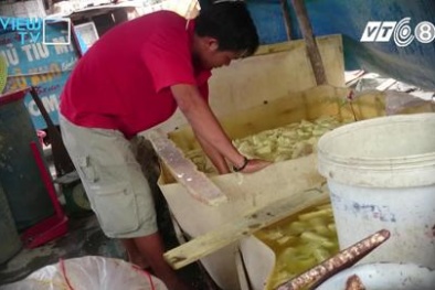 Xem tiểu thương 'phù phép' măng thối thành tươi ngon thế nào
