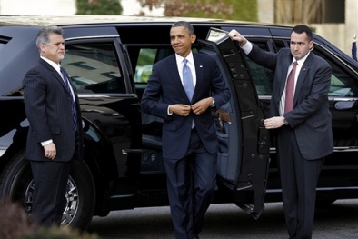 Khám phá ‘siêu xe’ chở Tổng thống Mỹ Obama khi sang Việt Nam