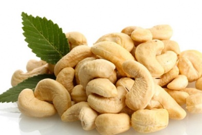 Cứ 2 hạt điều người Mỹ ăn, có 1 hạt điều mua từ Việt Nam