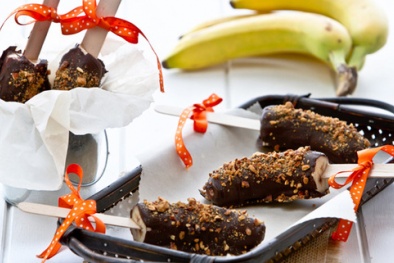 Socola bọc chuối thơm ngậy mát lạnh ngày hè