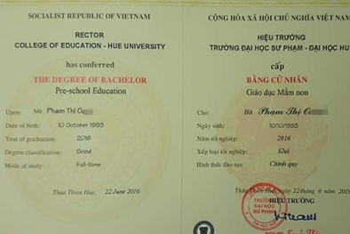 Nữ giám thị 9X bị tài xế taxi sát hại: Đau xót bằng tốt nghiệp dùng để thờ