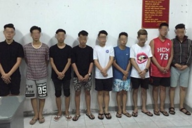 Bắt băng nhóm tuổi teen hẹn nhau ẩu đả loạn xạ giữa trung tâm Tp. HCM