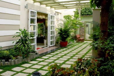 Đã mắt với các kiểu sân vườn nghệ thuật