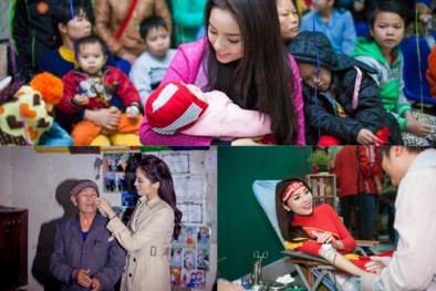 Những hình ảnh đẹp đi vào trái tim mọi người của Hoa hậu Kỳ Duyên