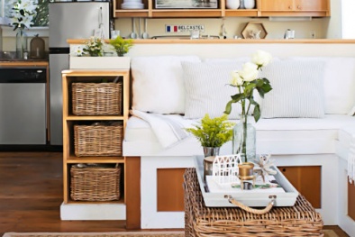 Căn nhà 34m2 nhưng vẫn gọn gàng và tràn đầy ánh sáng