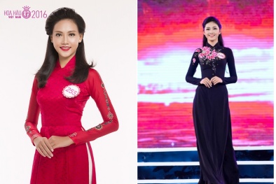 Cân nhan sắc 2 thí sinh cao 1m80 tại cuộc thi Hoa hậu Việt Nam 2016