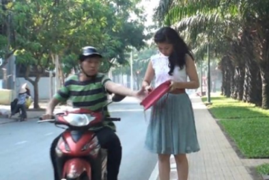 Cặp vợ chồng bị cướp giật mất gần 650 triệu đồng trong túi xách lúc rạng sáng