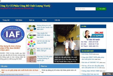 Vụ chào bán chứng nhận ISO giá 25 triệu đồng: Cố tình xóa dấu vết?