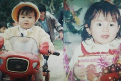 Bật cười ngắm loạt ảnh 'khi xưa ta bé' của loạt Hoa hậu nổi tiếng Việt Nam