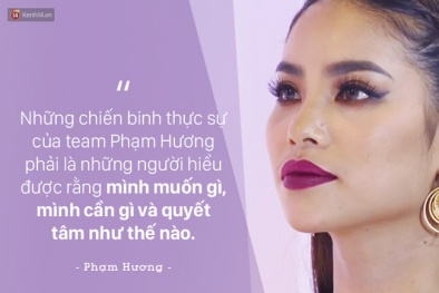 Những phát ngôn gây bão khiến khán giả 'đồng loạt' quay lưng với Phạm Hương ở The Face