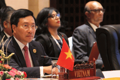 Phó thủ tướng Phạm Bình Minh đưa tình hình Biển Đông đến ASEAN