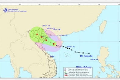 Tin tức 24h ngày 27/7: Bão số 1 'tấn công' Quảng Ninh-Nam Định