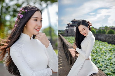 HHVN 2016: Nàng thơ xứ Huế tiếp tục 'đốn tim' fan với ảnh áo dài