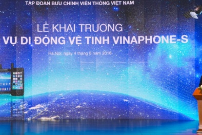 Dịch vụ điện thoại vệ tinh Vinaphone-S phủ rộng nhưng chưa biết ngày hoạt động